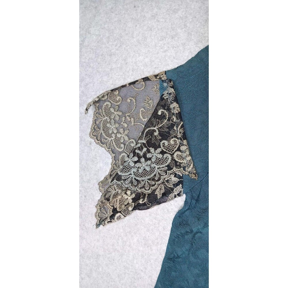 Vintage Y2K Spencer Alexis Tunic Top Womens Size 4 Multicolor Textured Dark... - Picture 10 of 13